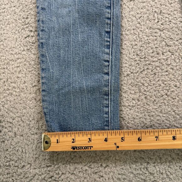 Mother Jeans Womens Size 24 Blue The Insider Crop Denim Stretch - Picture 7 of 14